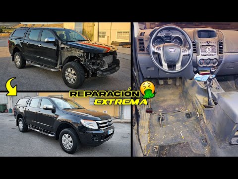 COUNTRY CAR TRANSFORMATION at ZERO KILOMETER-🤮EXTREME CLEANING Ford Ranger
