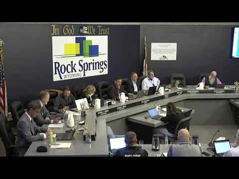 City of Rock Springs Council Meeting December 16, 2025
