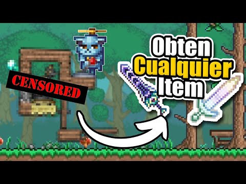 THE NEW TRICK - HACK TO GET ANY ITEM IN TERRARIA 😳 (THE ZENITH)