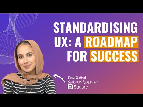 Standardising UX: A Roadmap for Success