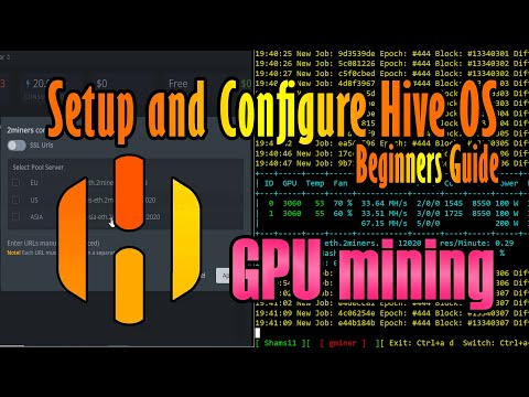 How to Install, Setup and Configure Hive OS for Mining || GPU mining || Beginners setup