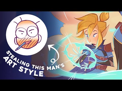 Watch Me Steal This Art Style