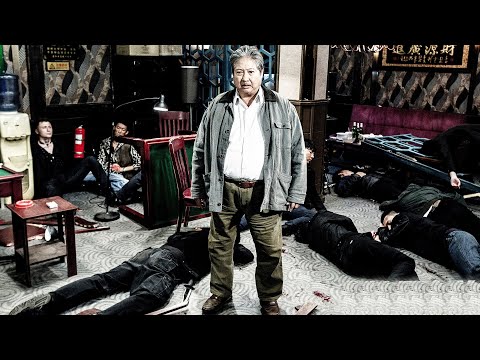 这才是“洪金宝”的极致嚣张，单枪匹马暴捶两大黑帮，甚至还有“刘德华”等一众港星！