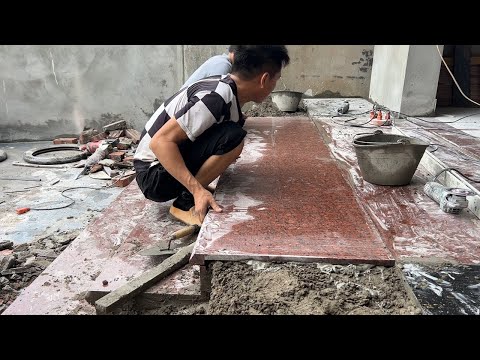 Modern Techniques & Classic Aesthetics in Construction Finishing Granite Outdoor Steps