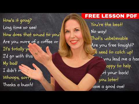LEARN 100 COMMON WORDS & PHRASES To Sound Fluent In English