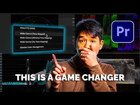 THIS Will Forever Change How You Colour Grade in Premiere Pro! (Wide Gamut & ACEScct)