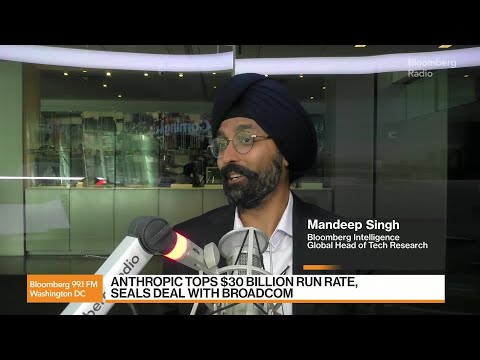 Anthropic Tops $30 Billion Run Rate, Seals Broadcom Deal