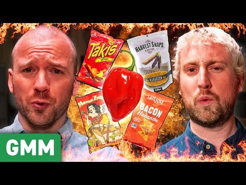 Habanero Snack Taste Test ft. Sean Evans