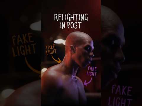 How to RELIGHT your shots... in POST #relight #aicinematic #ailighting