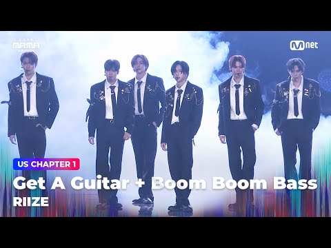 [#2024MAMA] RIIZE (라이즈) - Get A Guitar + Boom Boom Bass | Mnet 241122 방송