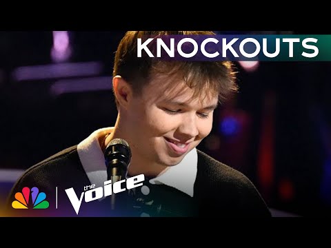 Max Cooper III's Vulnerability Evokes Chills on Djo's "End of Beginning" | The Voice Knockouts | NBC