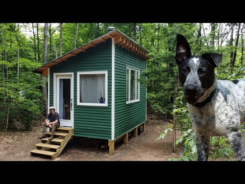 Tiny Cabin - Off Grid Shower + New Companion