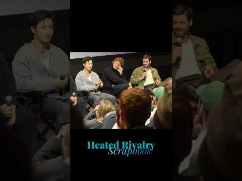 Heated Rivalry Montréal Premiere Q&A:Connor Storrie, Hudson Williams, François Arnaud, Jacob Tierney