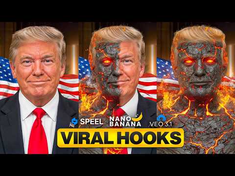 how I create viral AI hooks