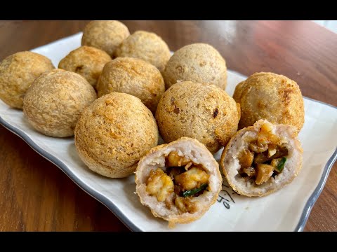 炸芋头圆 Fried Taro Ball
