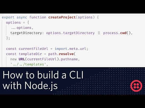 How to build a CLI with Node.js