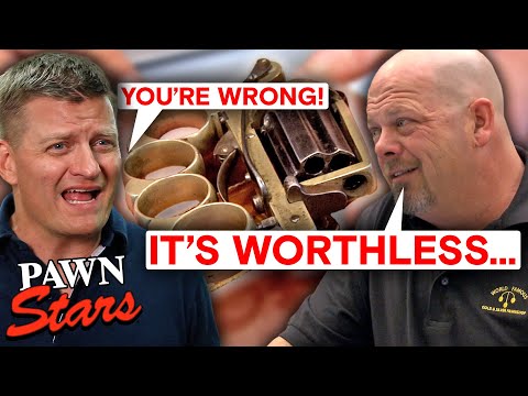 Rick & Sellers COMPLETELY Disagree on Value! | Pawn Stars | History