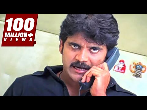 'मैं तुझे यु ही नहीं मरूंगा तड़पा तड़पा के मरूंगा' - मास । नागार्जुन का जबरदस्त डायलॉग सीन