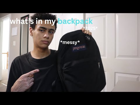What's in my backpack for senior year *2025*