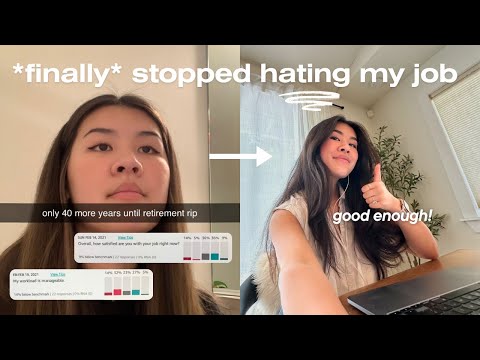 how I *FINALLY* stopped hating my corporate 9-5 job