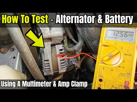 Alternator & Battery Testing Without Removal - Voltage Drop, Amp Output, Charge Rate - EASY DIY