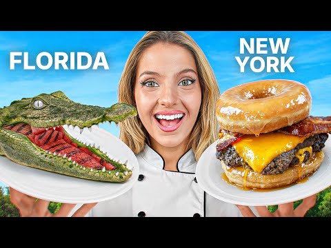 I Tried Food From Every State In America!