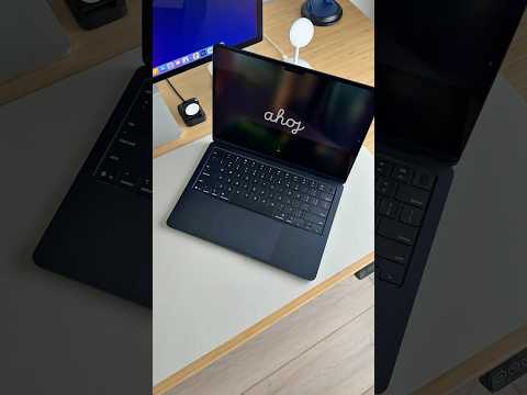 Unboxing the M4 MacBook Air 13” Midnight 🔥