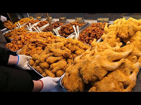 People around the world rave about it! Super delicious Korean chicken - Top 5 / Korean Street Food