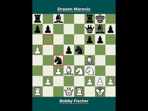 Bobby Fischer vs Drazen Marovic ◉ Rovinj/Zagreb 1970 | Bobby Fischer’s Brilliant Attack!