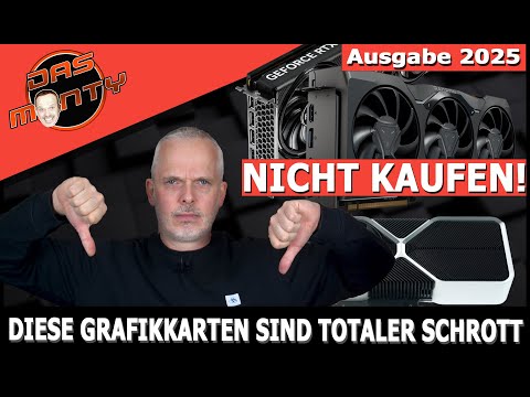 DON'T BUY! - These 5 graphics cards are the biggest junk - 2025 Edition | DasMonty