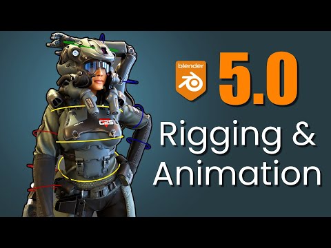 Blender 5.0: NEW Rigging and Animation Features