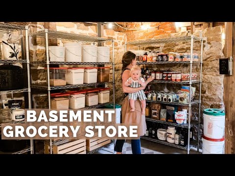 Building a grocery store in our basement