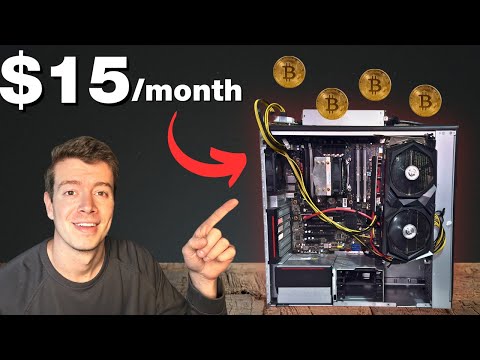 I Built a BITCOIN Mining Rig SPACE HEATER From an Old PC