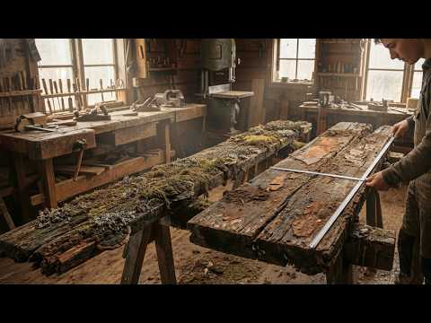 Nobody Wanted This Old Wood Until I Turned It Into A Stunning Cabinet | Reclaimed Wood Art