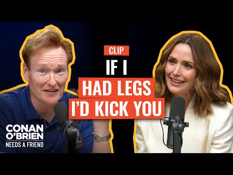 Rose Byrne’s Initial Reaction To Playing Opposite Conan | Conan O'Brien Needs A Friend