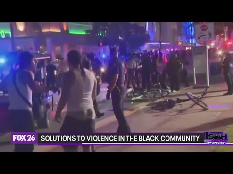 Is there a violence problem in the Black community?