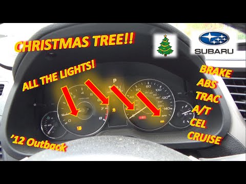 Subaru CHRISTMAS TREE! ('12 Outback ABS-CVT-CEL)