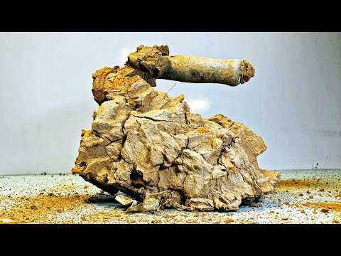 100 Years Underground! Rusty COAL Iron Restoration