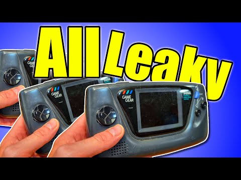 Sega Game Gear Repair: Fixing Leaky Capacitors on 3 Consoles | Retro Gaming Restoration