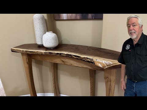 How Do You Fit a Straight Table On a Curved Wall? Watch This!