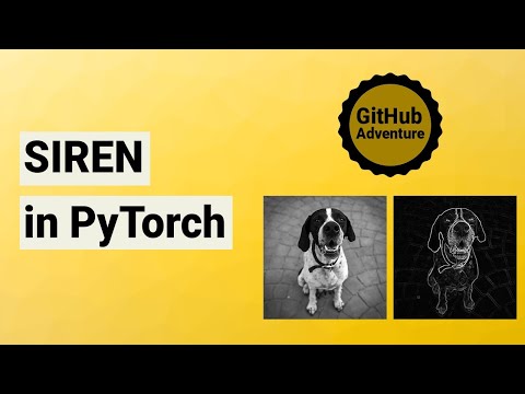 SIREN in PyTorch