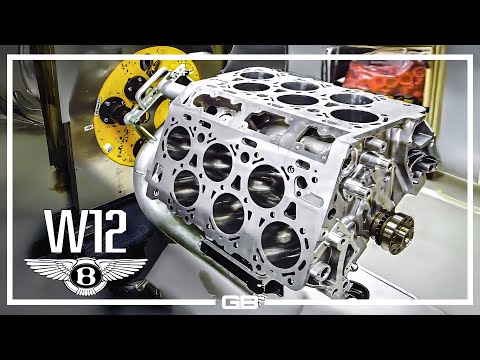 EXPLORING The PRECISION W12 Bentley Engine Build PROCESS