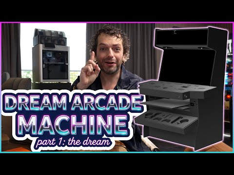 This home Arcade machine has EVERYTHING you can think of.. and more... Will this stay a dream?