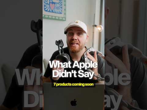 What Apple Did NOT Announce 😭 (iPhone 16 Event) #apple #tech #appleevent