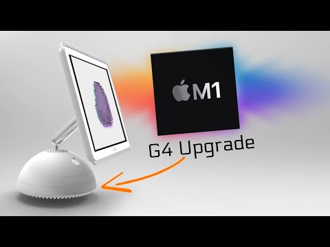 20 inch G4 iMac converted to M1