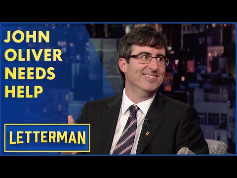 John Oliver Asks For Dave's Advice | Letterman