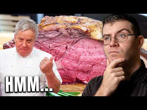 Pro Chef Reacts.. Chef Jean Pierre’s Perfect Prime Rib?