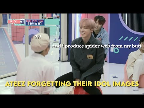 Ateez forgetting their idol image