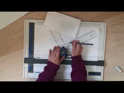 Technical drafting Isometric view edited