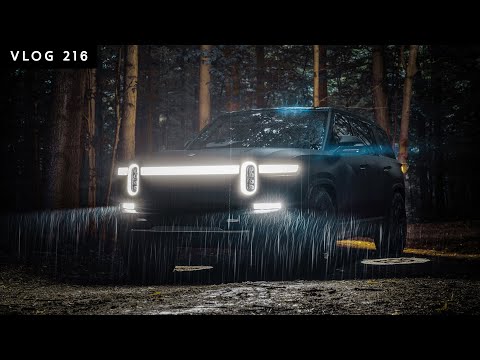 The ULTIMATE Electric Adventure Truck? Rivian R1S Tour + Camping